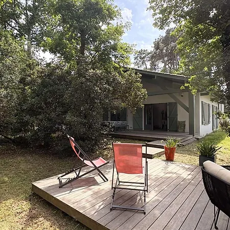 Moderne à Grand-piquey Proche Du Bassin D'arcachon, Capacité 7 Personnes - Fr-1-736-71 Villa Lège-Cap-Ferret