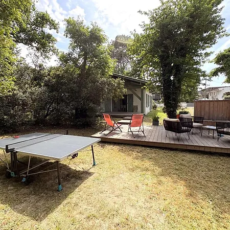 Moderne à Grand-piquey Proche Du Bassin D'arcachon, Capacité 7 Personnes - Fr-1-736-71 Lège-Cap-Ferret